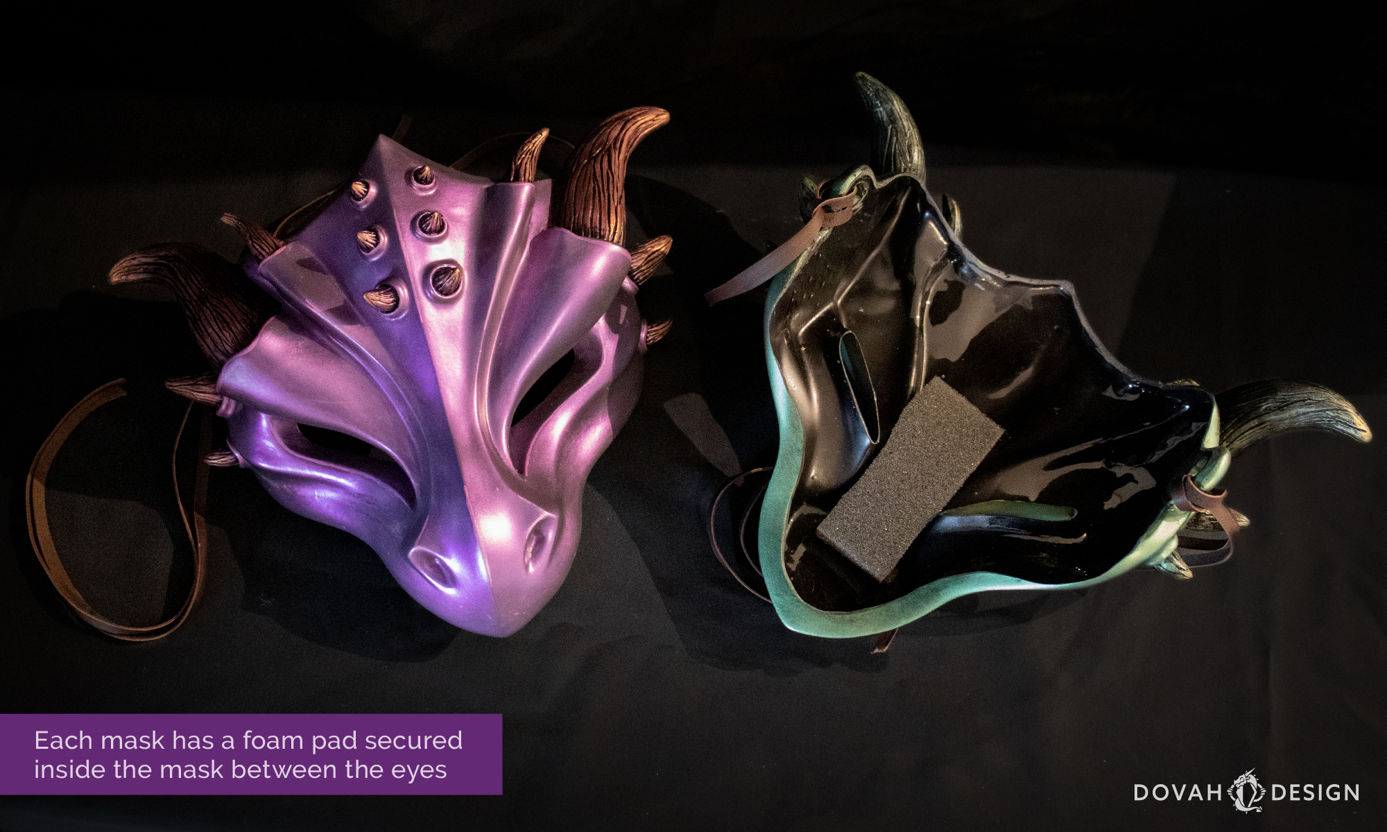 Adult Reflective Light-Up Masquerade Mask