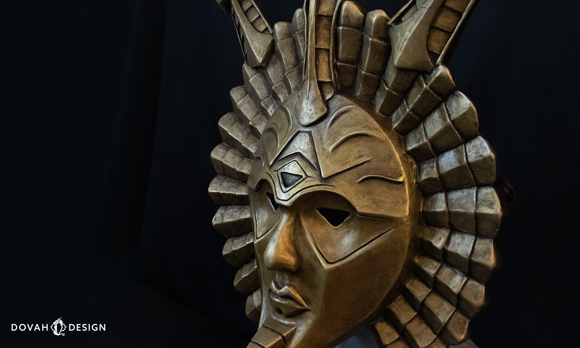 Mask of Dagoth Ur, Wearable Cosplay Replica & Display