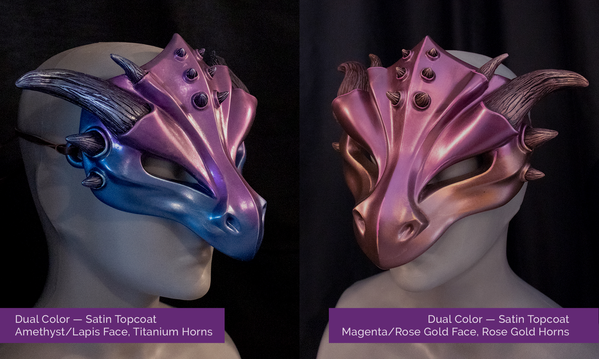 Adult Reflective Light-Up Masquerade Mask