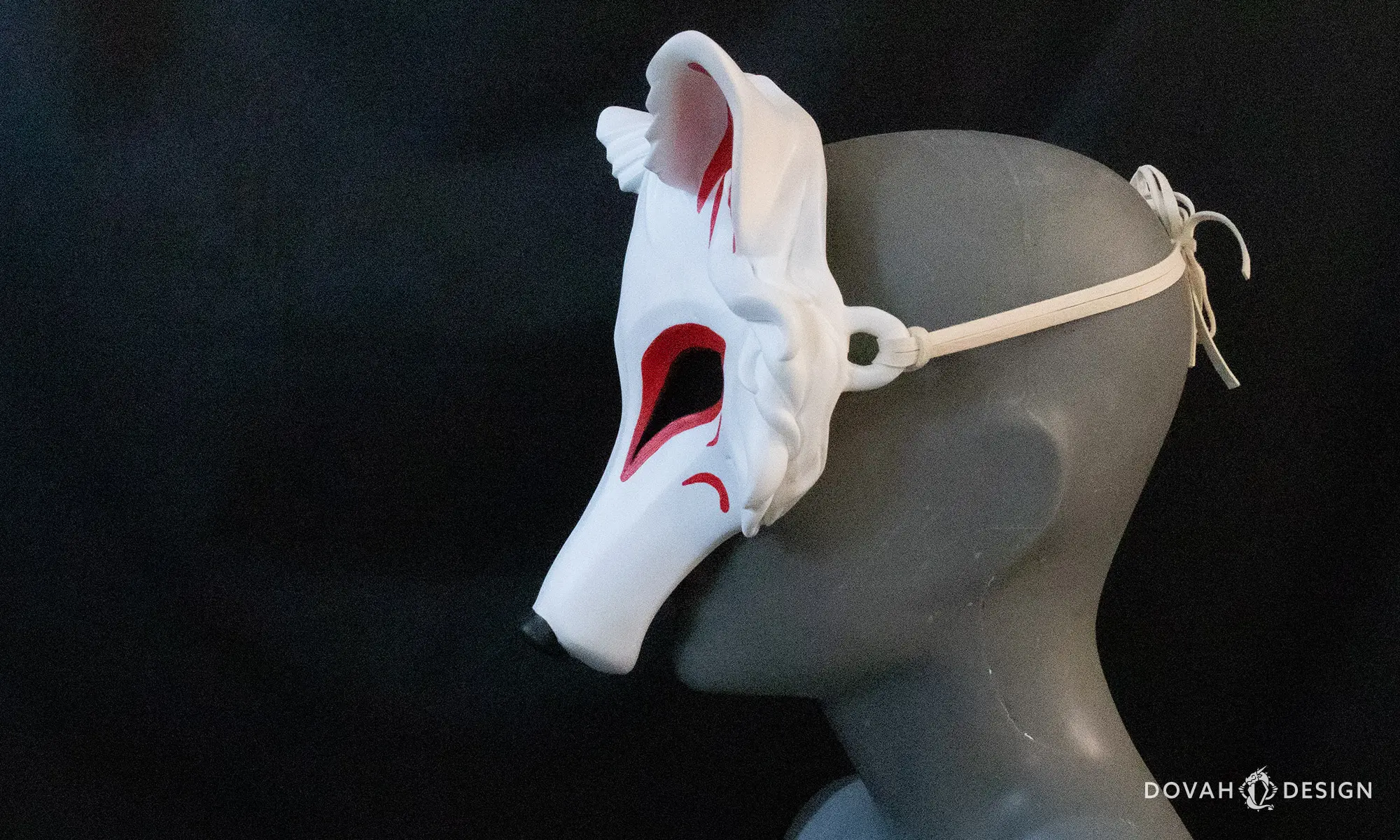 Kitsune Mask for sale by Dovah Design