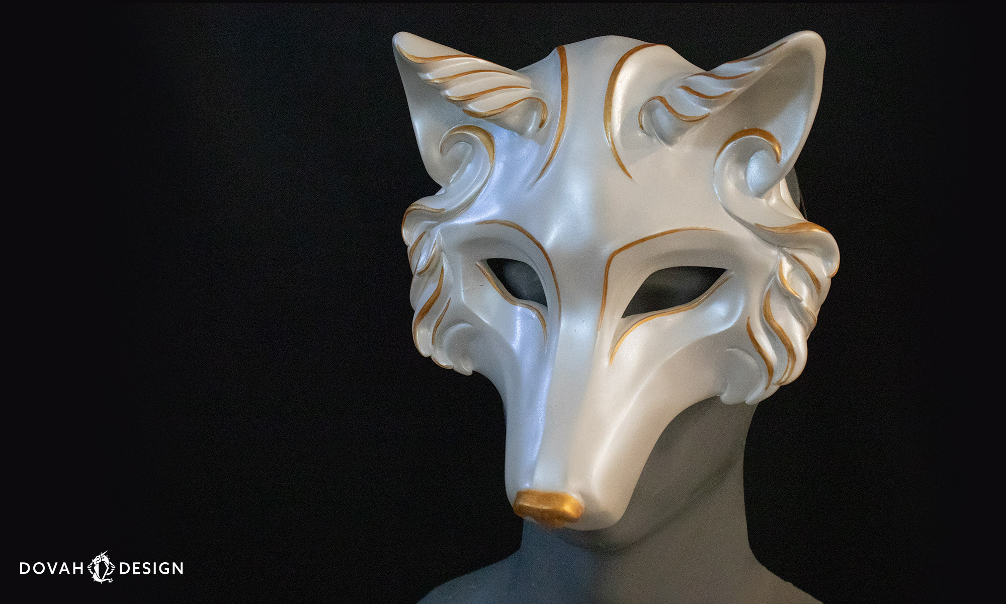 White Wolf Mask